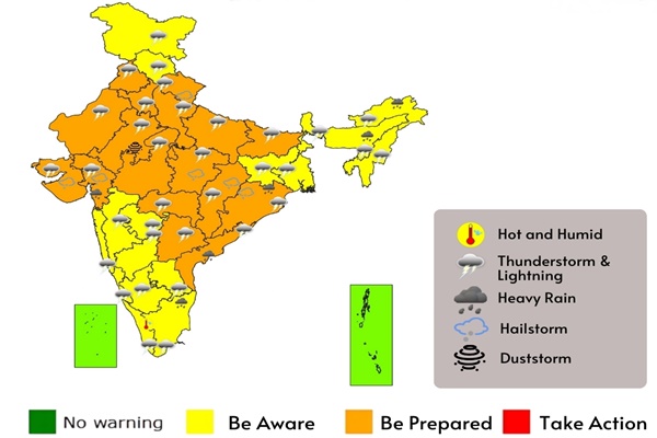 IMD forecasts heavy rain in Gujarat, Andhra Pradesh, Odisha