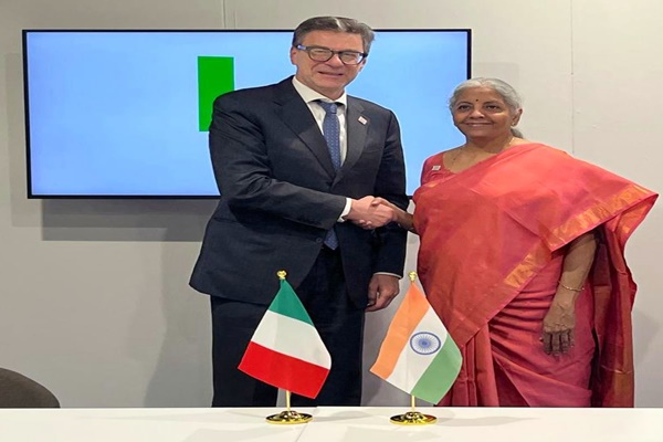 India, Italy explore ways to strengthen economic ties at ADB meet