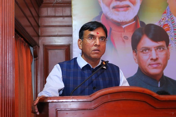Union Minister Dr Mansukh Mandaviya Visits Puducherry, Meets Leaders & Reviews BJP Matters