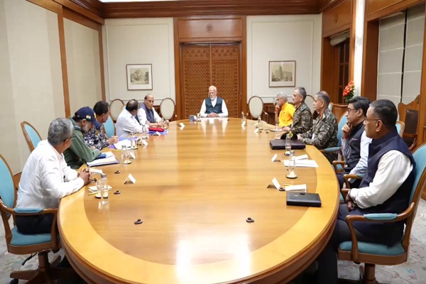 PM Modi Chairs High-Level Meet After India-Pak Ceasefire Announcement