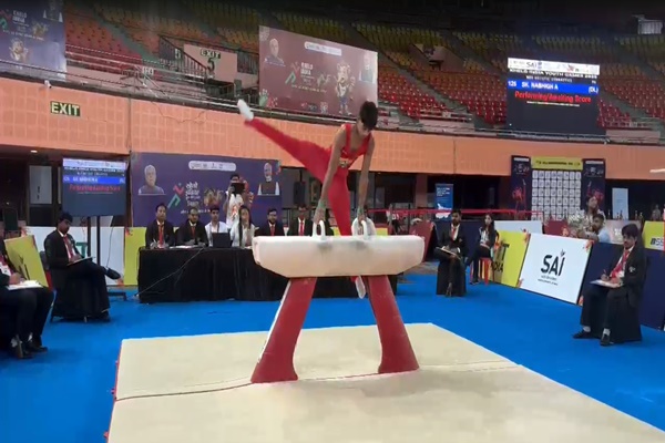 Gymnasts deliver best performances on final day of Khelo India Youth Games