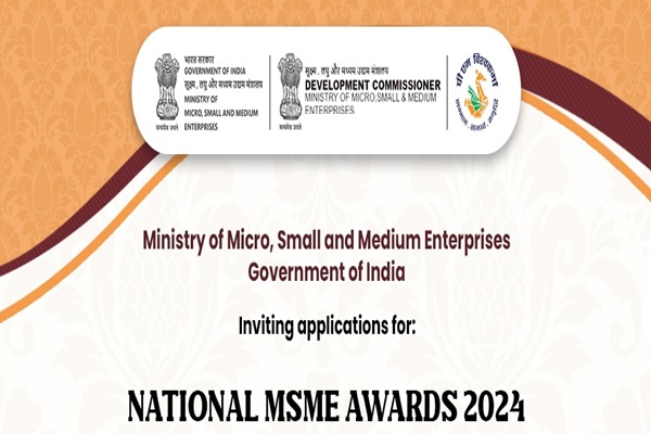 MSME Ministry Invites Applications for National Awards 2024