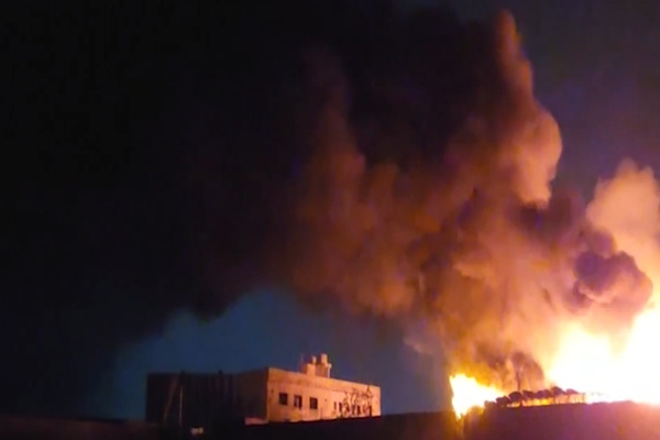 Fire breaks out at chemical warehouse in Delhi’s Mundka