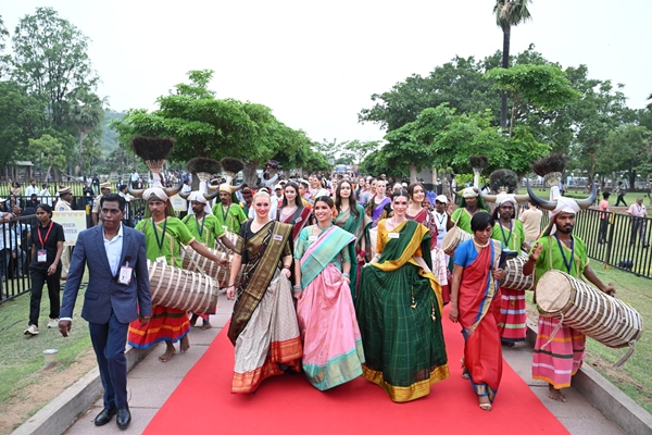 22 African Miss World contestants visit Telangana Tourism Park