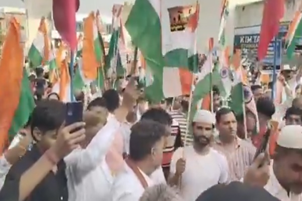Leaders, Citizens Join Tiranga Yatra in Hisar & Kurukshetra to Salute Armed Forces