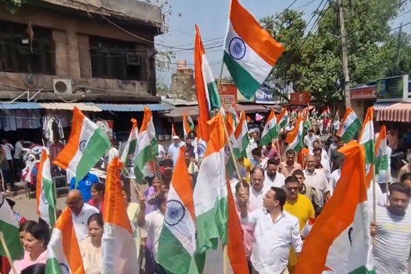 J&K: Reasi and Samba Hold Patriotic Tiranga Rallies Honoring Operation Sindoor Success
