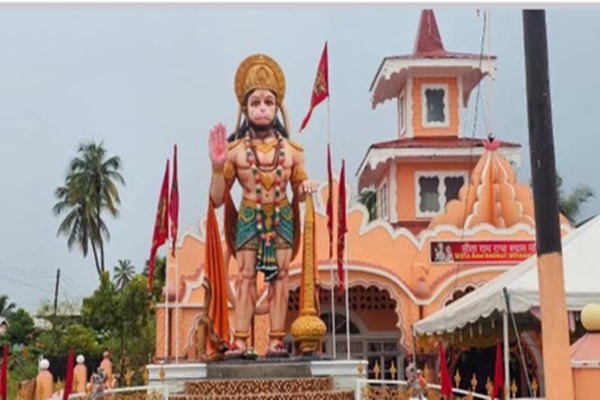 Lord Hanuman’s 16-feet tall statue installed in Guyana’s Sparta