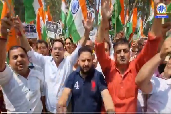 Sea of Tricolours: BJP’s Tiranga Rally in Kathua celebrates Operation Sindoor Victory
