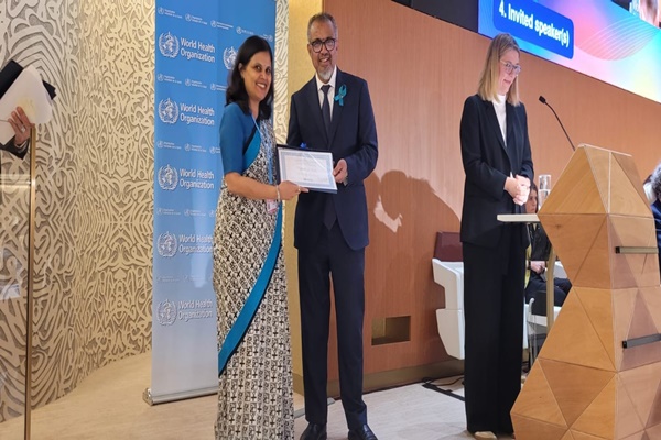 India receives WHO certification for elimination of Trachoma as Public Health Problem