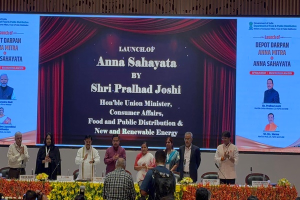 Union Minister Pralhad Joshi launches Depot Darpan, Anna Mitra, Anna Sahayata Apps