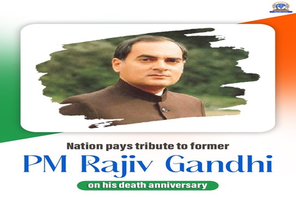 PM Modi, Congress leaders pay tributes to Rajiv Gandhi on his 34th death anniversary