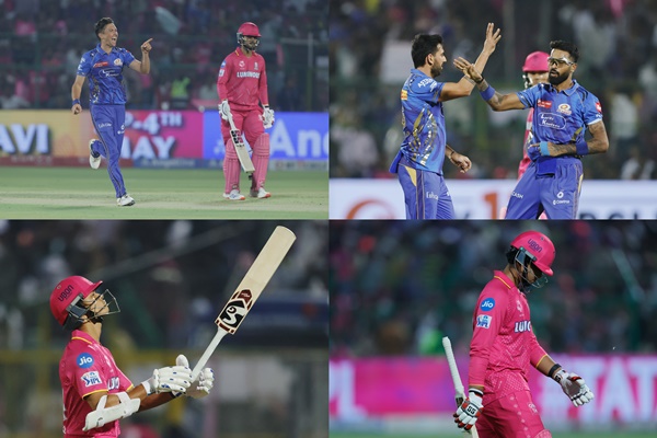 IPL: Mumbai Indians Set 218-Run Target; Rajasthan Royals in Chase at Jaipur