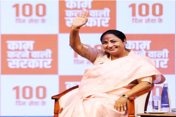 Delhi CM Rekha Gupta Presents 100-Day Report Card, Highlights Public-Centric Governance