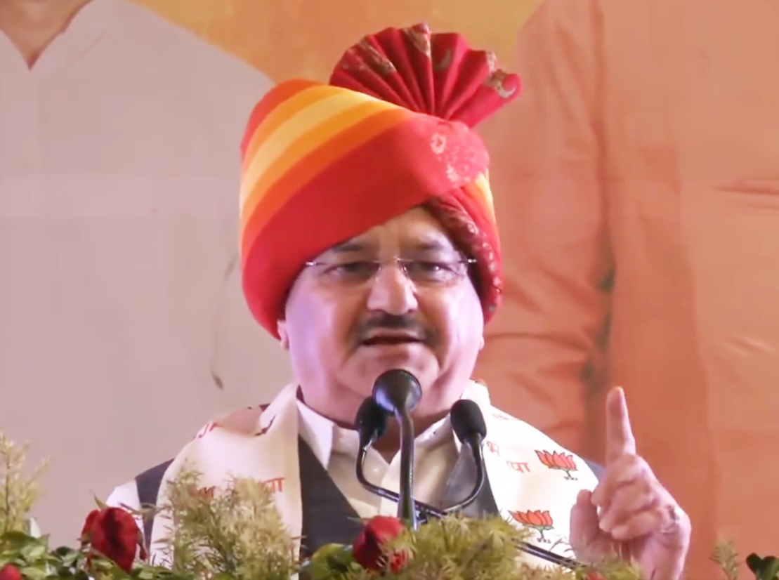 জয়পুৰত বিজেপিৰ কাৰ্যকৰ্তাক উদ্দেশ্যি কেন্দ্ৰীয় মন্ত্ৰী জে পি নাড্ডাৰ ভাষণ