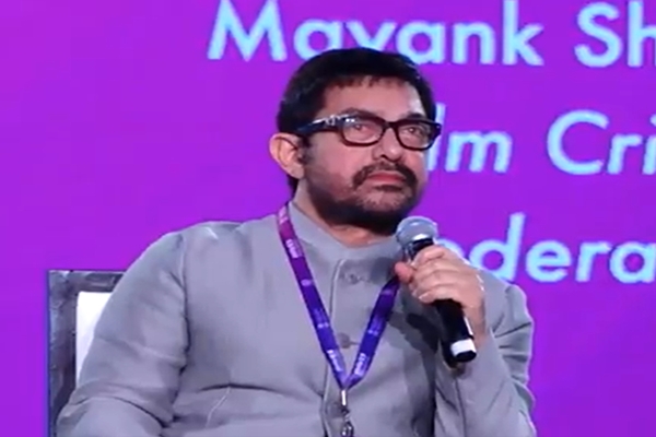 Only 2% watch biggest hits in theatres, calls movie business model faulty: Aamir Khan at WAVES Summit