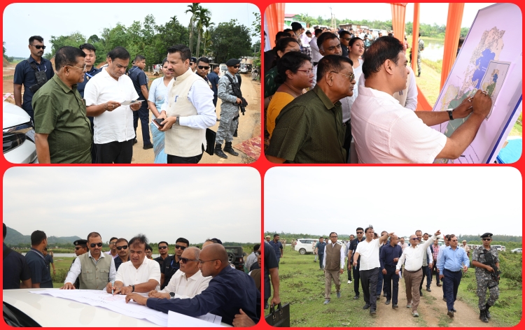 গোৱালপাৰাৰ প্ৰস্তাৱিত চিকিৎসা মহাবিদ্যালয়ৰ স্থান পৰিদৰ্শন মুখ্যমন্ত্ৰী ড০ হিমন্ত বিশ্ব শৰ্মাৰ