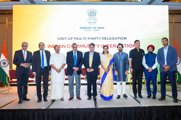 Indian parliamentary delegation concludes Qatar Visit, reaffirms stance on terrorism