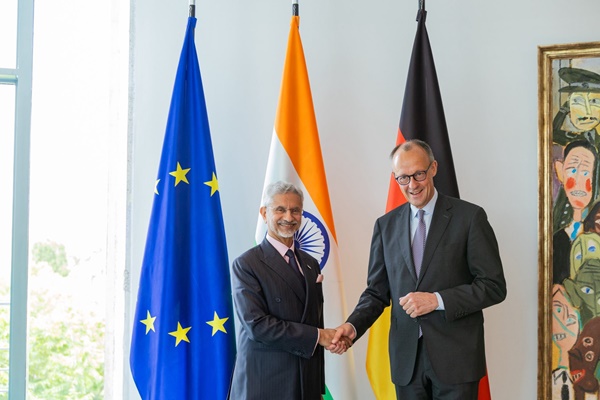 EAM S Jaishankar Meets German Chancellor Merz, Vows to Elevate India-Germany Strategic Ties