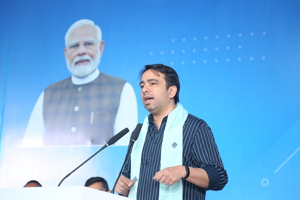 MoS for Skill Development and Entrepreneurship Jayant Chaudhary addresses Rising Northeast Investors Summit