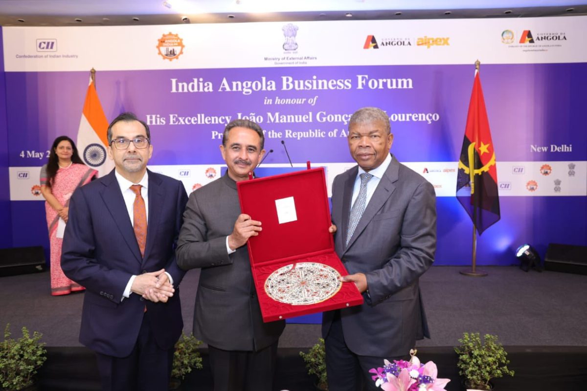 Angola President Joao Lourenco says, India is a key trade partner of Angola, both countries are committed to further advancing bilateral ties
