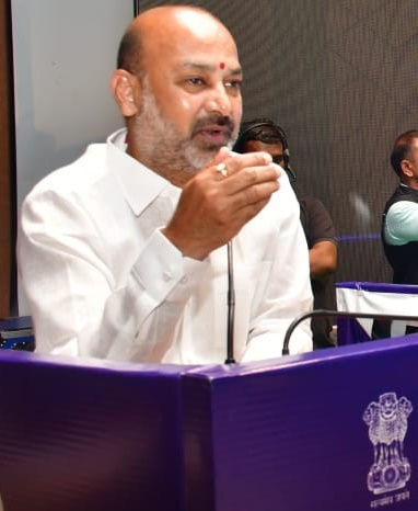 No talks with Maoists until they lay down arms: MoS for Home Affairs Bandi Sanjay Kumar