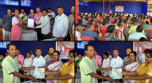 চৰাইদেউৰ সোণাৰি বিধানসভা সমষ্টিৰ ১৮৮ গৰাকী ৰোগীৰ মাজত মুখ্যমন্ত্রী চিকিৎসা সাহায্য পুঁজিৰ চেক বিতৰণ