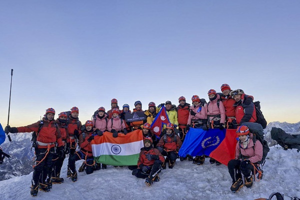 NCC team returns to  Base Camp completing third successful summit of Mount Everest 