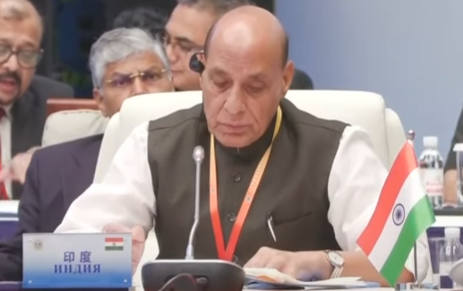 Defence Minister Rajnath Singh calls upon SCO member countries to crackdown on cross border terrorism