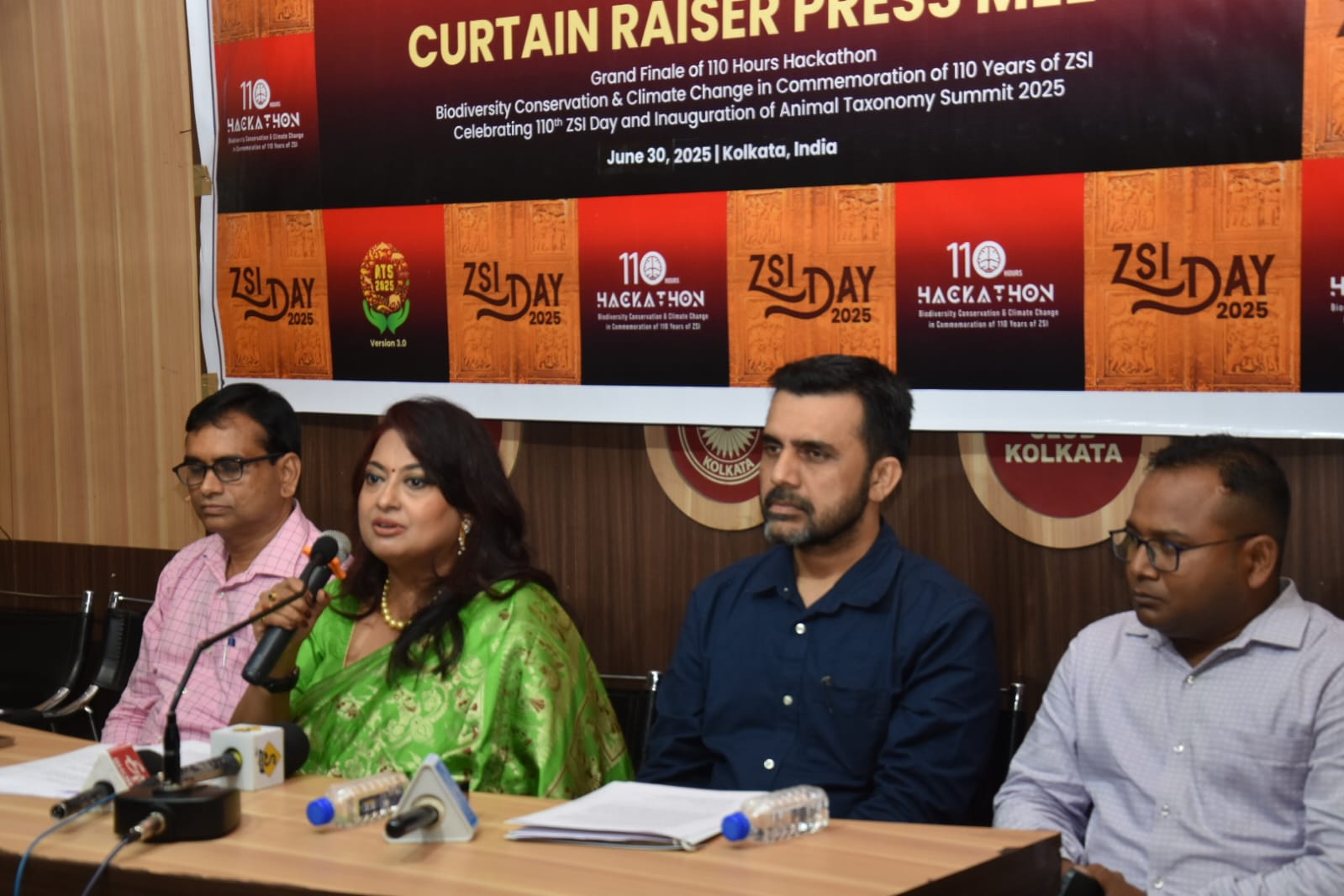 জ্যুলজিক্যাল সার্ভে অফ ইন্ডিয়ার ১১০তম প্রতিষ্ঠা দিবস উপলক্ষে ১১০ ঘন্টার বিশেষ হ্যাকাথনের আয়োজন করা হয়েছে।