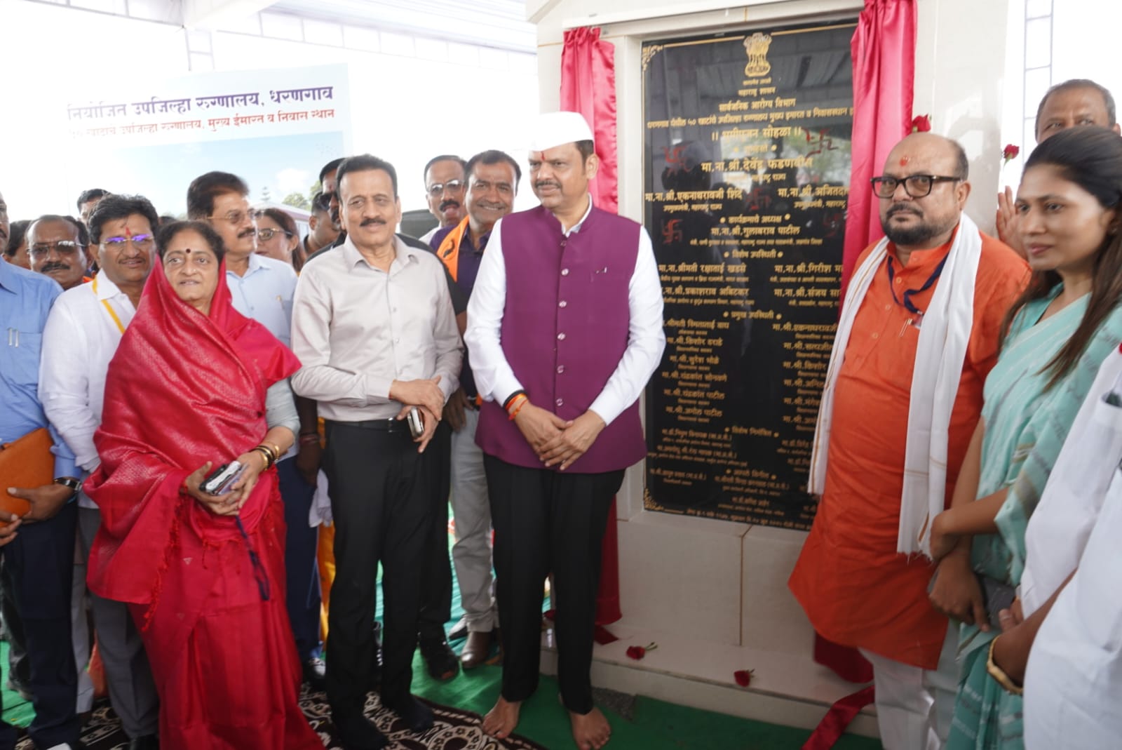 मुख्यमंत्री देवेंद्र फडणवीस आज जळगाव जिल्ह्याच्या दौऱ्यावर..