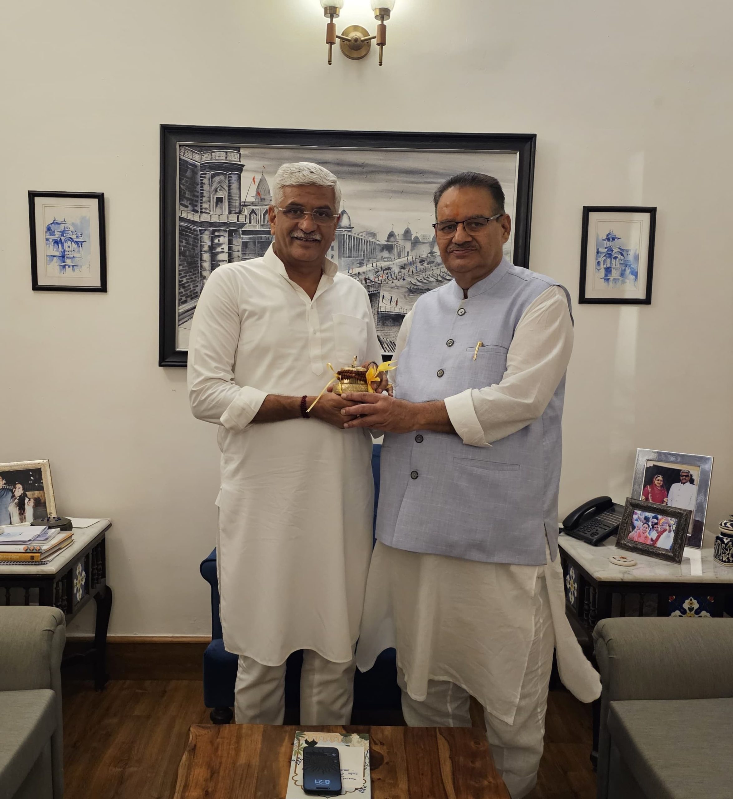 उत्तराखंड के कृषि मंत्री गणेश जोशी ने केन्द्रीय पर्यटन मंत्री गजेंद्र सिंह शेखावत से राज्य में नए पर्यटन स्थलों को विकसित करने के लिए सहयोग मांगा