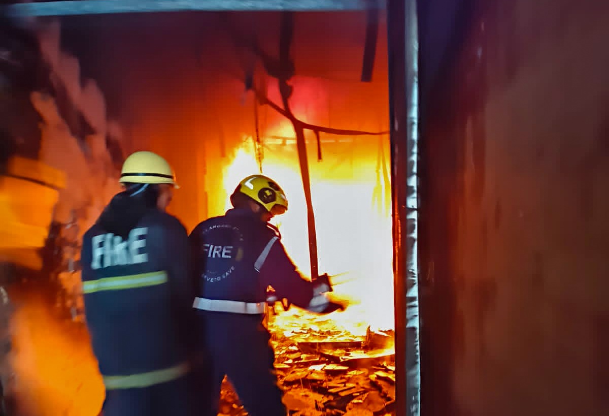 West Bengal: Over thousand shops destroyed in massive fire in Kolkata’s Khidirpur market area