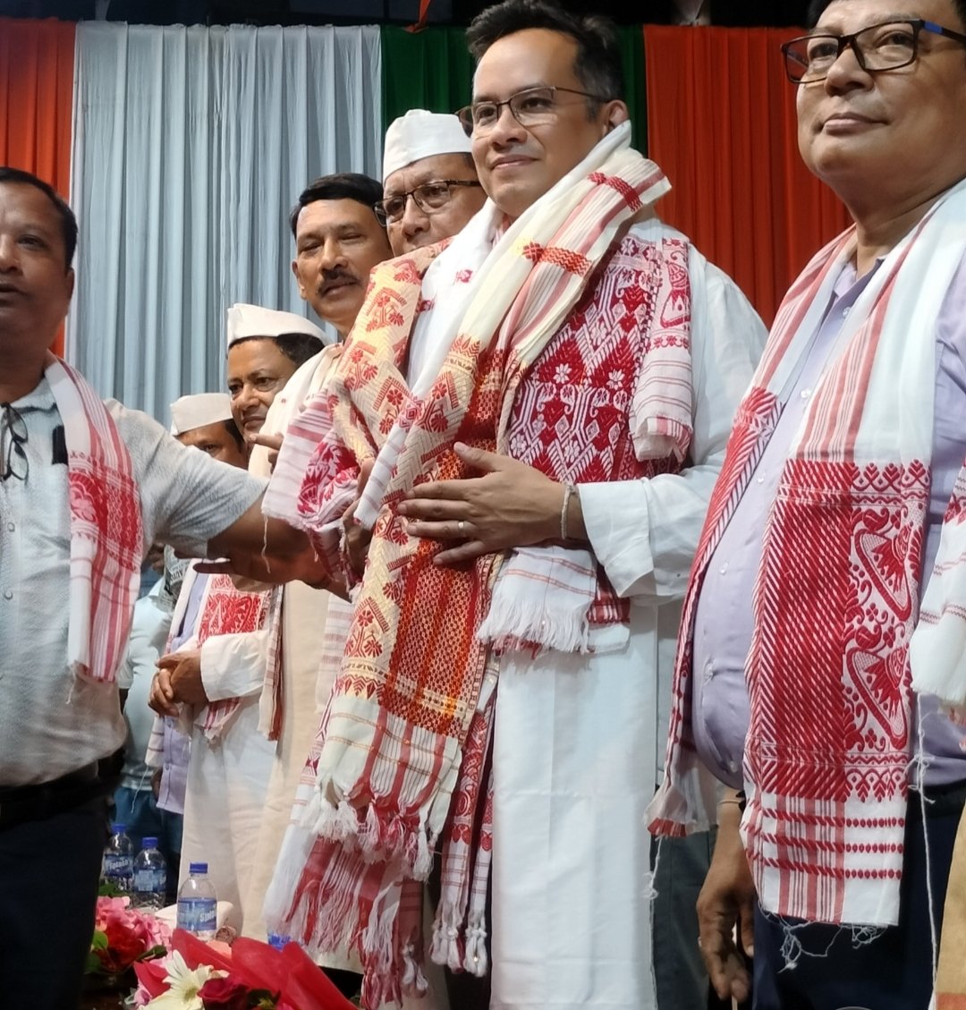 দুদিনীয়া কাৰ্যসূচীৰে সাংসদ গৌৰৱ গগৈৰ কোকৰাঝাৰ ভ্ৰমণ