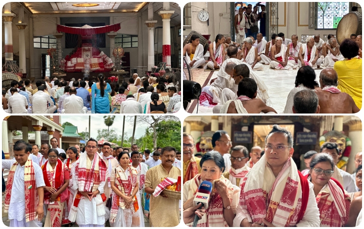 অসম প্ৰদেশ কংগ্ৰেছ কমিটীৰ নৱনিযুক্ত সভাপতি গৌৰৱ গগৈয়ে মঙলবাৰে আনুষ্ঠানিকভাৱে কাৰ্যভাৰ গ্ৰহণ কৰিব