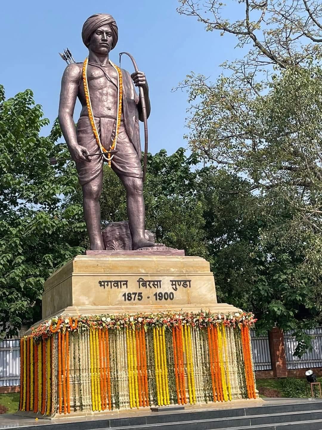 आज भगवान बिरसा मुंडा की 125वीं पुण्यतिथि