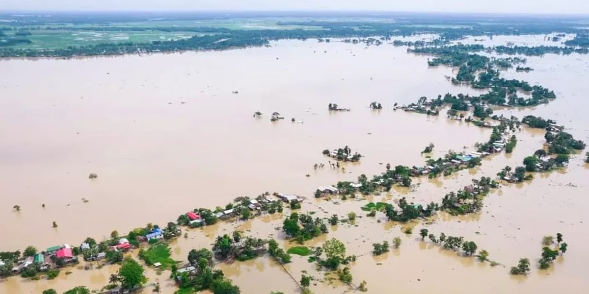 Flood Situation Improves In Assam; IMD Predicts Likelihood Of Moderate Rain At Isolated Places