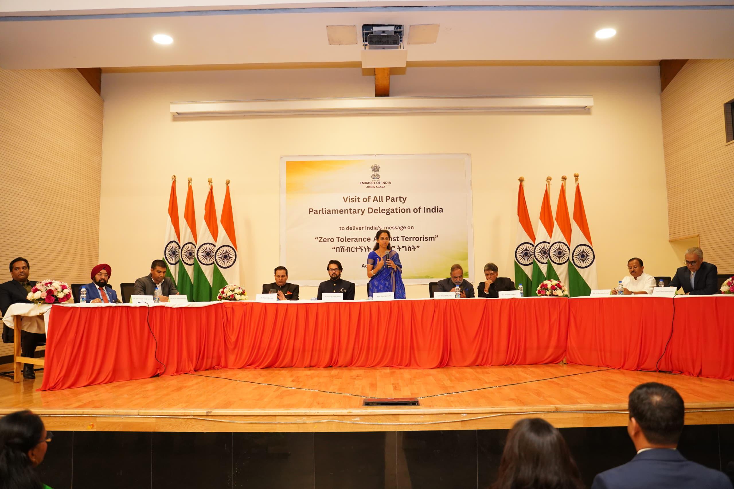 India’s All Party Parliamentary Delegations Visiting Different Countries Continue To Engage In High Level Discussions To Expose Pakistan’s Role In Cross-Border Terriorsm.