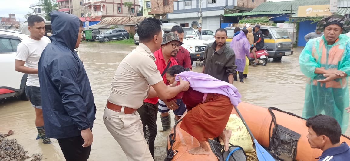अरुणाचल प्रदेश में लगातार बारिश जारी