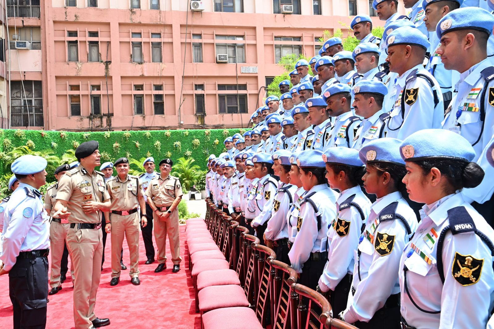 कमांडेंट कैलाश सिंह मेहता के नेतृत्व में 18वीं सीमा सुरक्षा बल टुकड़ी चार जून को कांगो के बेनी में संयुक्‍त राष्‍ट्र शांति मिशन के लिए रवाना होगी