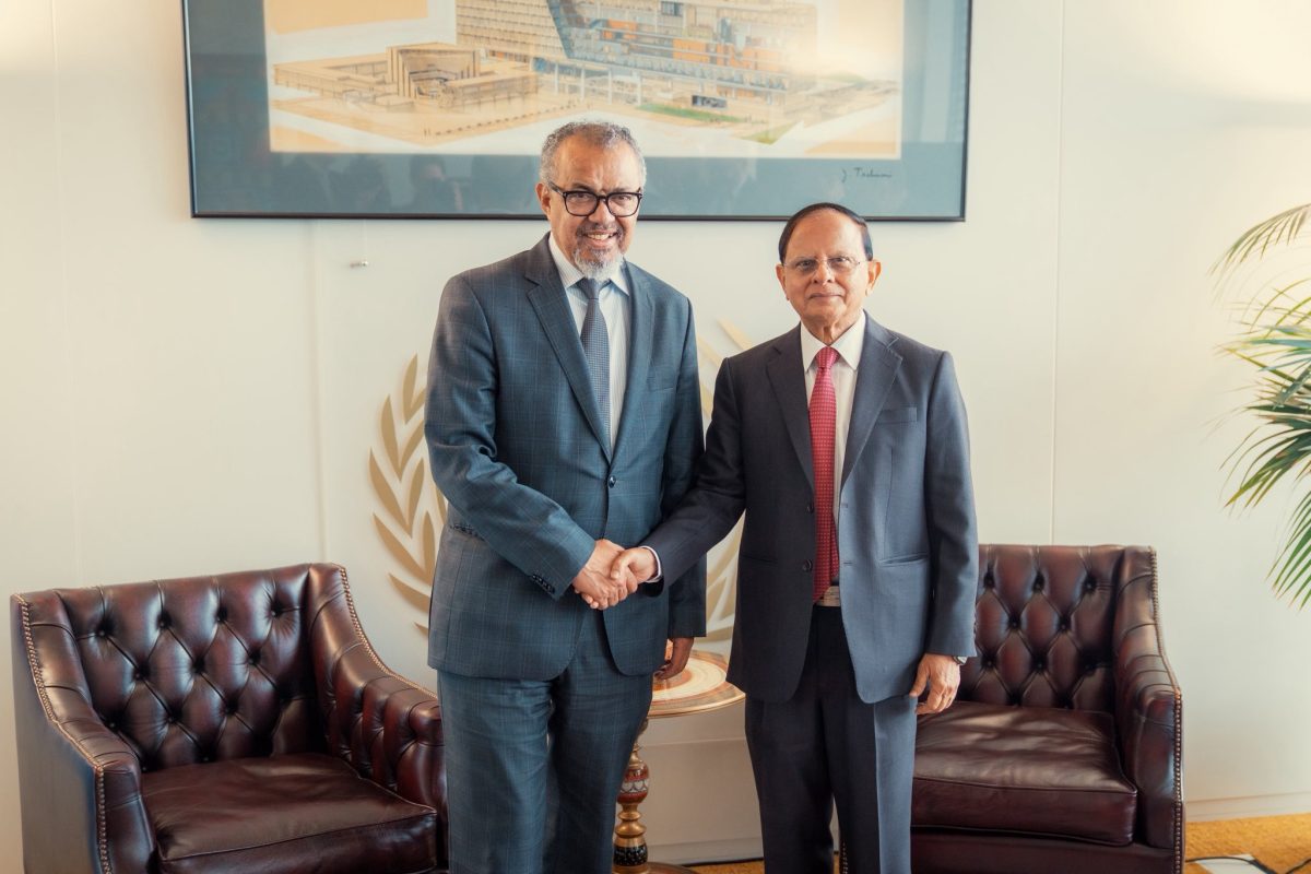 WHO Chief Meets PK Mishra in Geneva, Discusses India-WHO Collaboration on Health & Traditional Medicine