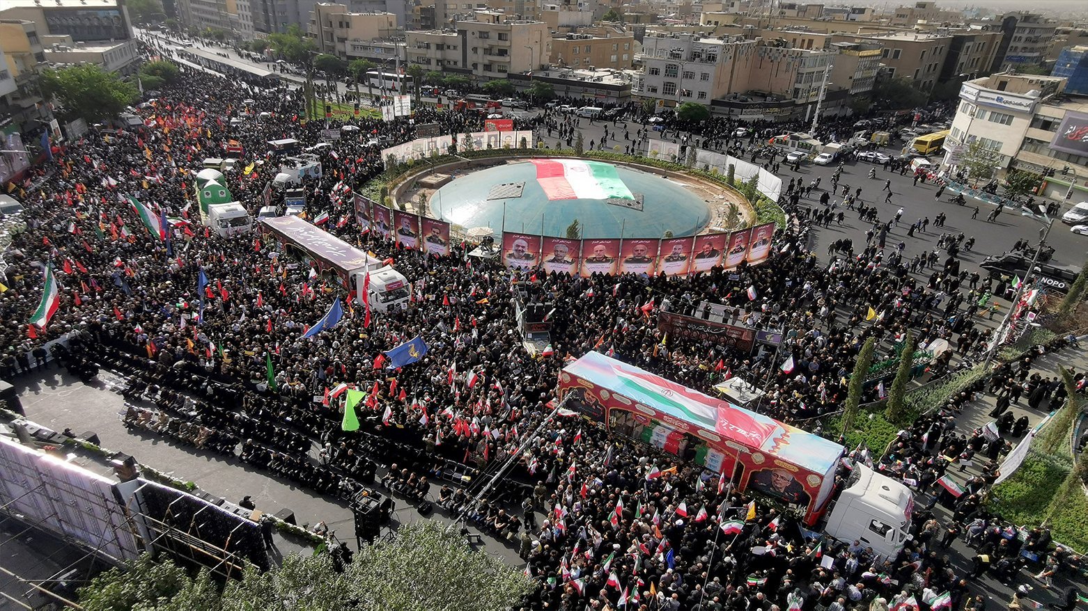 Iran Holds State Funeral for 60 Killed in Conflict with Israel, Including IRGC Officials
