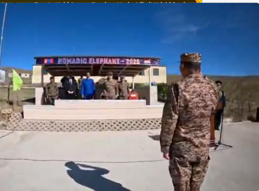 منگولیا کے شہر Ulaanbaatar میں بھارت اور منگولیا نے 17ویں مشترکہ فوجی مشقیں شروع کردی ہیں