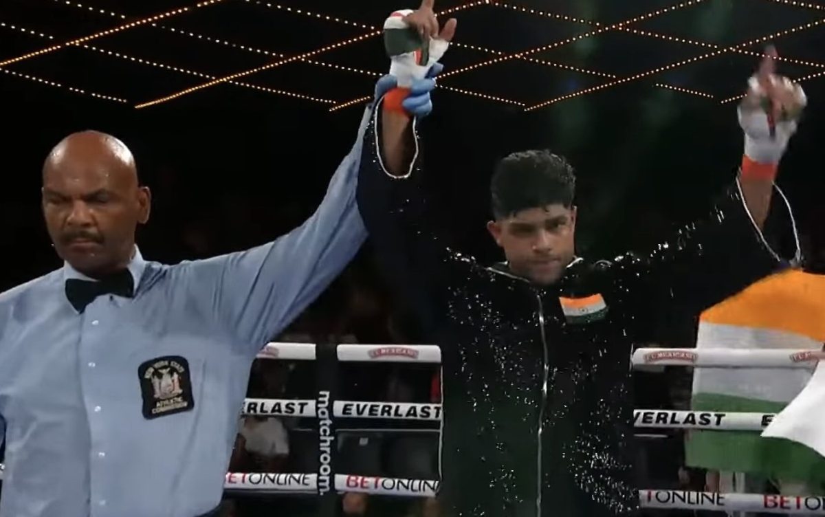 Nishant Dev wins 2nd professional fight in Super Welterweight bout in New York