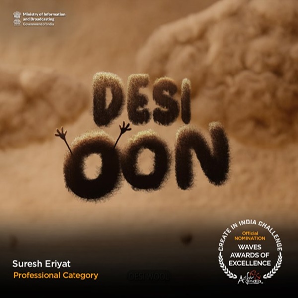 Desi Oon wins Jury Award for Best Commissioned Film at International Animation Festival
