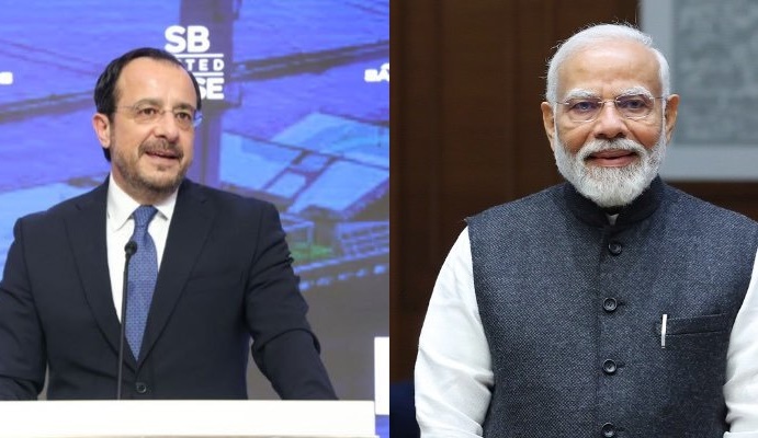 સાયપ્રસ સાથે આર્થિક સંબંધોને ગાઢ બનાવવાની ભારતની પ્રતિબદ્ધતાનો પ્રધાનમંત્રી નરેન્દ્ર મોદીએ પુનરોચ્ચાર કર્યો – આજે સાયપ્રસના રાષ્ટ્રપ્રમુખ સાથે વાટાઘાટો