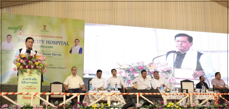 ভাৰত ২০২৯ চনৰ ভিতৰত বিশ্বৰ তৃতীয় সর্ববৃহৎ অর্থ ব্যৱস্থা ৰূপে পৰিগণিত হোৱাৰ দিশে ক্ষিপ্ৰতাৰে অগ্ৰসৰ হৈছে বুলি কেন্দ্ৰীয় মন্ত্রী সর্বানন্দ সোণোৱালৰ প্রকাশ