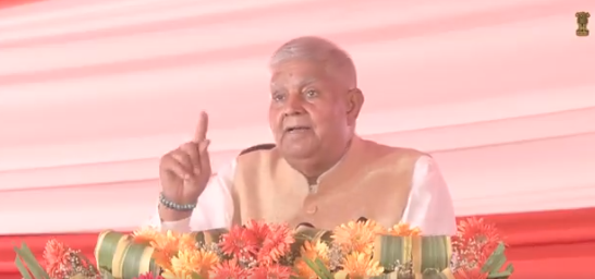 उपराष्‍ट्रपति जगदीप धनखड़ ने अहिल्‍याबाई होलकर की 300वीं जयंती पर आगरा में एक आयोजन में भाग लिया