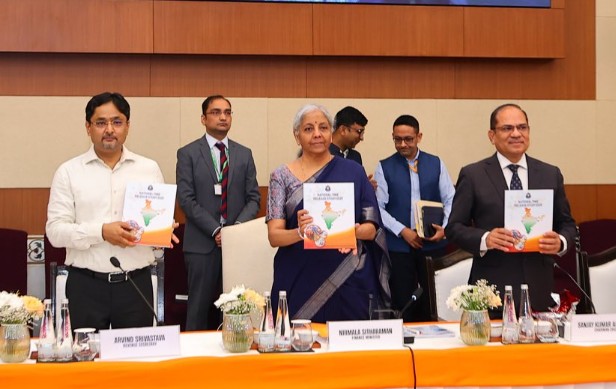 वित्त मंत्री निर्मला सीतारामन ने नई दिल्ली में नेशनल टाइम रिलीज स्‍टडी का 5वाँ संस्करण जारी किया