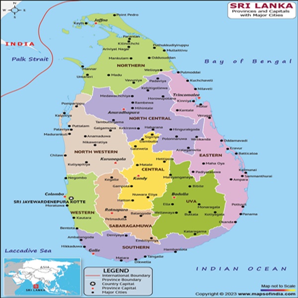 Sri Lanka’s overall inflation rate slightly increased 