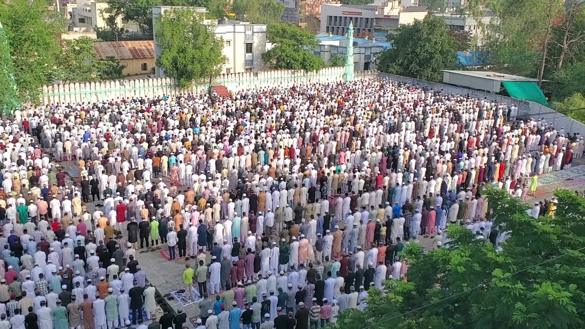 આજે ઈદ ઉલ અદહાની ઉજવણી